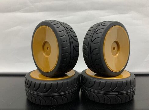 SO003 1/10 1/12 RC إطارات مطاطية للسيارة العجلات/الحافات (4) سداسية 12 مم غير لاصقة تناسب الكهربائية EP GP Flate Drift على الطريق سباق السيارات kyosho Tamiya GT3 FW06 TT01 TT02 AE86 RX7 M3 i20 s15 evo9 10 r8 in Saudi Arabia