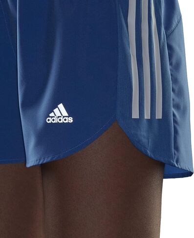 adidas Women's Standard Run It Short, Focus Blue/White, Small in Saudi Arabia
