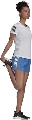 adidas Women's Standard Run It Short, Focus Blue/White, Small in Saudi Arabia