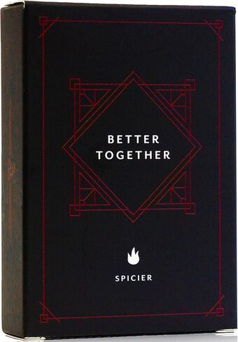 ألعاب الأزواج Better Together J&A Homes للكبار - 50 لعبة بطاقات للأزواج، ألعاب ممتعة للاعبين، بطاقات محادثة للرومانسية - ألعاب ليلية وأنشطة للأزواج in Kuwait