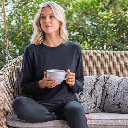 Softies Dream Jersey Crew Neck Summer Lounge Sets for Women, Ultra Soft 2 Piece Loungewear in Saudi Arabia