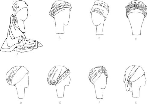 Simplicity Misses' Headwrap, Turban, and Hat Packet, Code 9200 Sewing Pattern, Sizes S-L, White in Saudi Arabia