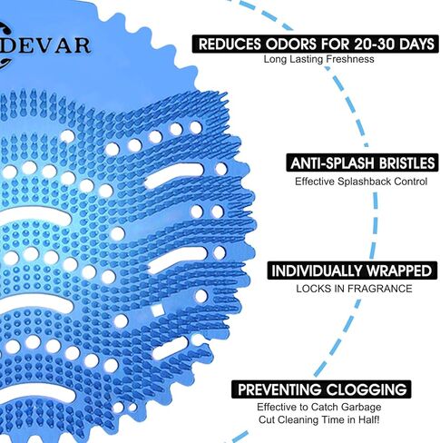 مزيل الروائح الكريهة لشاشات المبولة، 20 عبوة من كعك المبولة| حصائر مبولة|وسادات مبولة معطرة مضادة للرذاذ ومزيل الروائح الكريهة المبولة بالليمون للمرحاض والحمام والمطاعم والمكاتب والمدارس وما إلى ذلك (الليمون الأصفر) in Kuwait