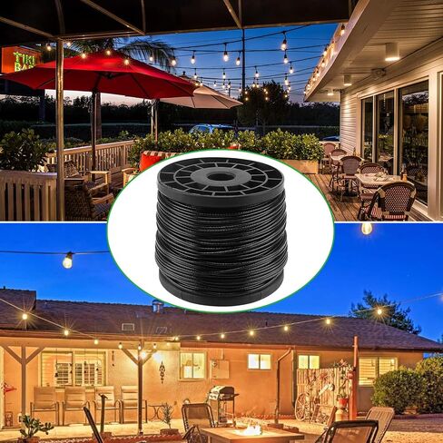 246 Ft 304 Stainless Steel Vinyl Coated Wire Rope Cable Black, 1/16 Inch Wire Rope Vinyl Coated Rope 7 x 7 Strand Core Construction in Saudi Arabia
