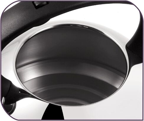 غلاية شاي من الفولاذ المقاوم للصدأ من T-fal، أواني طهي بسعة 3 لتر، وأواني ومقالي، آمنة للاستخدام في غسالة الأطباق باللون الفضي in Kuwait