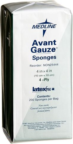 Medline Avant Gauze Non, Woven Non, Sterile Sponges, Non25444, 1 Pound in Saudi Arabia