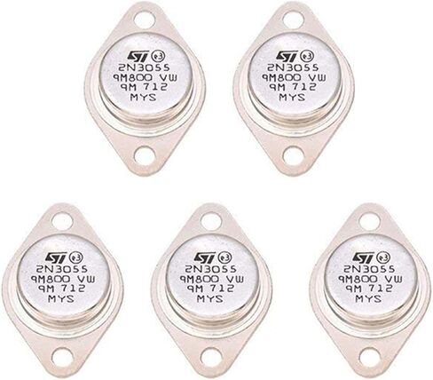5 قطعة 2N3055 to-3 15A 60V NPN ترانزستور الطاقة in Saudi Arabia