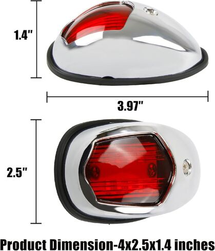 Boat Navigation Light Marine Navigation Lights Bow Light for Boats Led Vertical Mount Bow and Stern Red and Green Perfect Replacement for Pontoon and Small Boat (Plated Silver) in Saudi Arabia