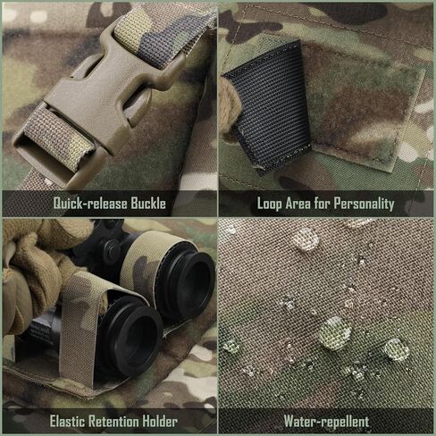 حقيبة خوذة تكتيكية من LIVANS، حقيبة تخزين NVG مبطنة وحقيبة ملحقات خوذة تكتيكية مع لوحة خطافية للرؤية الليلية وحقيبة تخزين حماية in Kuwait
