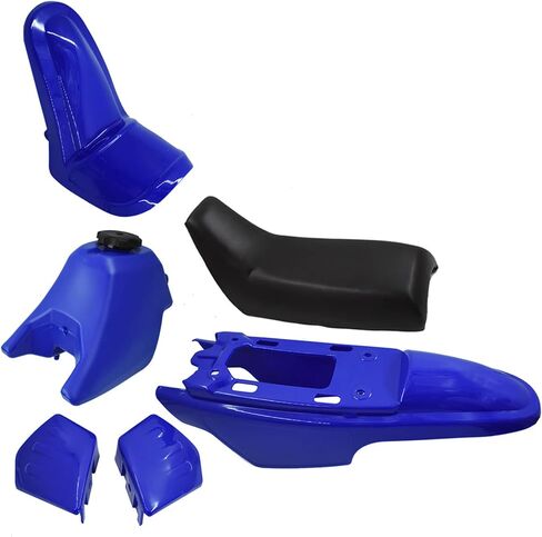 Plastic Fender Body Seat Gas Tank Kit Replacement for Yamaha PW50 PY50 PW 50 Blue in Saudi Arabia