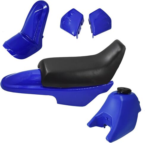 Plastic Fender Body Seat Gas Tank Kit Replacement for Yamaha PW50 PY50 PW 50 Blue in Saudi Arabia