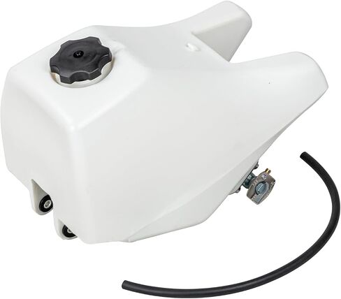 PW80 Plastic Kit, Tank Seat Gas Cap Petcock for yamaha PW80 PY80 PEEWEE Y-Zinger 80 Kid Bikes (White) in Saudi Arabia