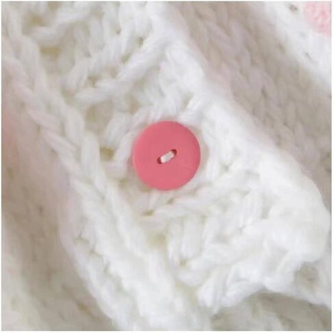 Women's Sweet Japanese Strawberry Embroidered Knit Cardigan Top Korean Retro Elegant Cute Kawaii Coat in Saudi Arabia