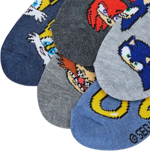 Sakar Sonic The Hedgehog 2 عجلة ركلة سكوتر وSonic The Hedgehog Boys Sonic 5 Pack No Show Casual Sock، 6-8.5 أمريكي in Saudi Arabia