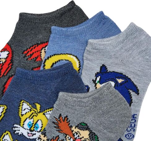 Sakar Sonic The Hedgehog 2 عجلة ركلة سكوتر وSonic The Hedgehog Boys Sonic 5 Pack No Show Casual Sock، 6-8.5 أمريكي in Saudi Arabia