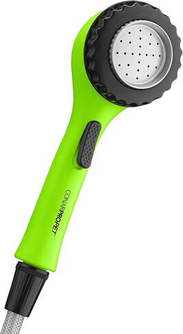 CONAIRPROPET Deluxe Indoor/Outdoor Pet Washer, Dog Shower Attachment with Dual Connectors to Easily Attach, Soft Rubber Massage Fingers, Dual Spray Modes in Saudi Arabia
