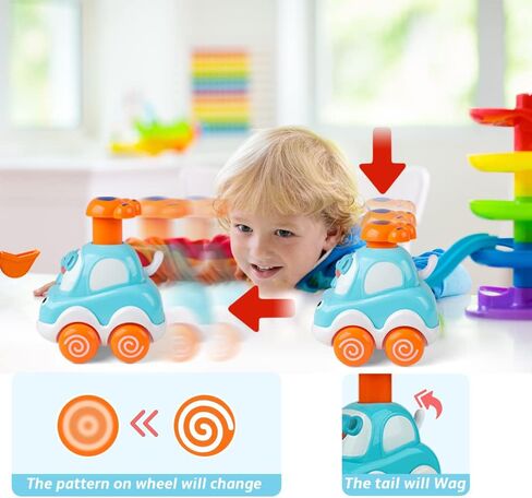 Toy Cars for 1 2 3 Year Old Boys |Push and Go Cars for 1 Year Old Boy Gifts | Baby boy Toys 12-18 Months |1st Birthday Girl boy Gifts in Saudi Arabia