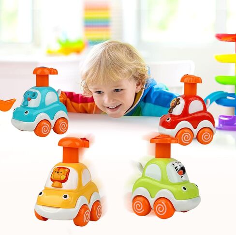 Toy Cars for 1 2 3 Year Old Boys |Push and Go Cars for 1 Year Old Boy Gifts | Baby boy Toys 12-18 Months |1st Birthday Girl boy Gifts in Saudi Arabia