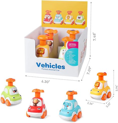 Toy Cars for 1 2 3 Year Old Boys |Push and Go Cars for 1 Year Old Boy Gifts | Baby boy Toys 12-18 Months |1st Birthday Girl boy Gifts in Saudi Arabia