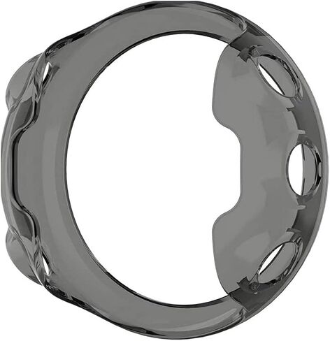 Watch Screen Protector Compatible for Garmin Swim 2 / Garmin Forerunner 45, Tempered Glass Film Full Coverage and Soft TPU Protective Case in Saudi Arabia