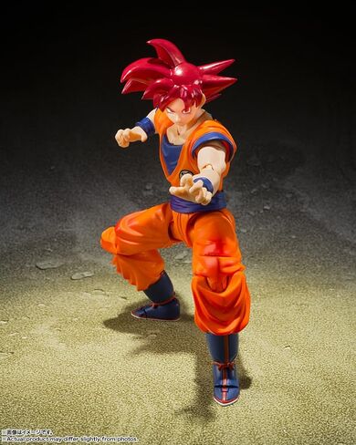 TAMASHII NATIONS - Dragon Ball Super - Super Saiyan God Son Goku -Saiyan God of Virtue-, Bandai Spirits S.H.Figuarts Action Figure in Saudi Arabia