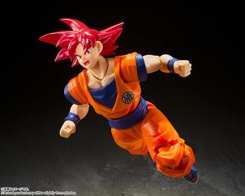 TAMASHII NATIONS - Dragon Ball Super - Super Saiyan God Son Goku -Saiyan God of Virtue-, Bandai Spirits S.H.Figuarts Action Figure in Saudi Arabia