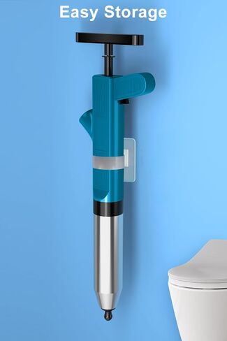 مجموعة غطاس المرحاض من ليتول، مزيل انسداد غطاس الهواء عالي الضغط، غطاس الحوض للحمام، قاذف تصريف الثعبان مع مقياس في الوقت الحقيقي لفك انسداد المرحاض، المطبخ، الدش، الأنابيب، الأرضية، المجاري in Kuwait