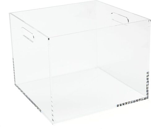 RUSSELL+HAZEL Acrylic Bloc Narrow Accessory Tray, Clear, 4.5" x 12.2" x .5" (31381) in Kuwait