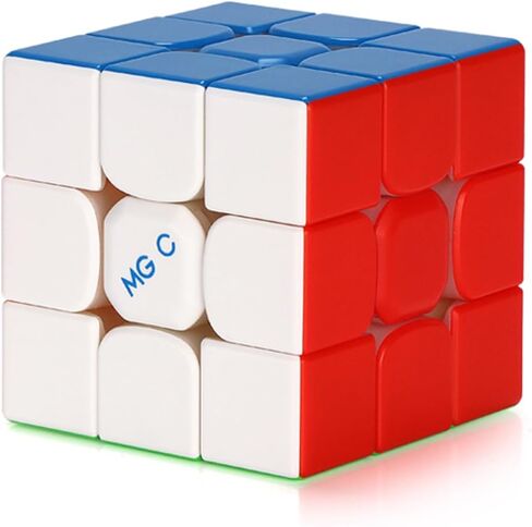 YJ MGC EVO 3X3X3 II إصدار مغناطيس أساسي 3x3 مكعب سرعة بدون ملصقات مكعب 3x3 للأطفال والكبار in Kuwait