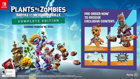 لعبة Plants Vs Zombies Battle for Neighborville Complete Edition - نينتندو سويتش in Saudi Arabia