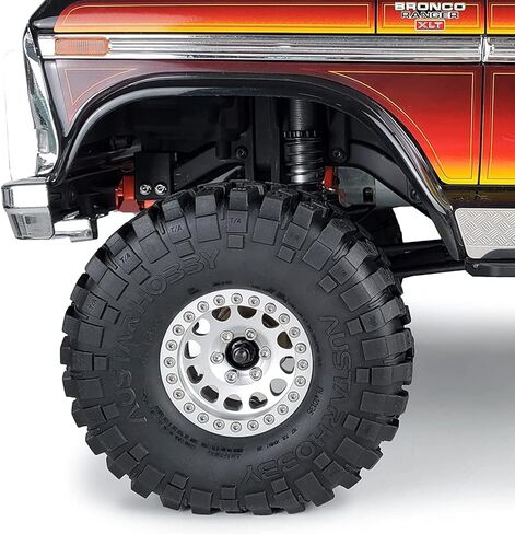 إطارات RC 1.9 بوصة 4 قطع RC مجموعة إطارات الزاحف 120 مم إطارات العجلات لـ 1/10 RC الزاحف TRX4 TRX-6 محوري SCX10 90046 SCX10 III AXI03007 Tamiya CC01 D90 D110 in Kuwait