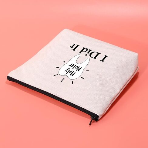 JXGZSO Dentist Cosmetic Bag Dental Hygienist Graduation Gift Dentist Assistant Merch Holy Molar I Did It Dental Surgeon Gifts in Saudi Arabia