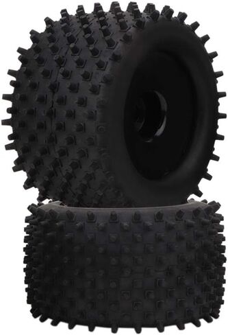 إطار مطاطي، عجلة محور 82 مم 155 مم أجزاء ترقية إطار RC متوافقة مع سيارة السباق Monster Truck 1/8 RC in Saudi Arabia