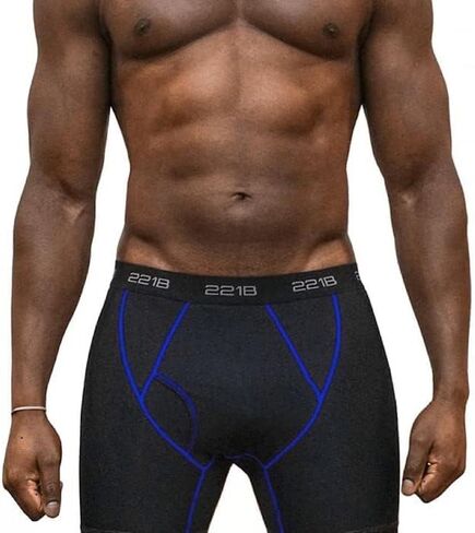 221B Tactical Eliminate The Impossible Maxx-Dri RFX Boxer Briefs - BJJ Compression Underwear-Base Layer Workout Shorts in Saudi Arabia
