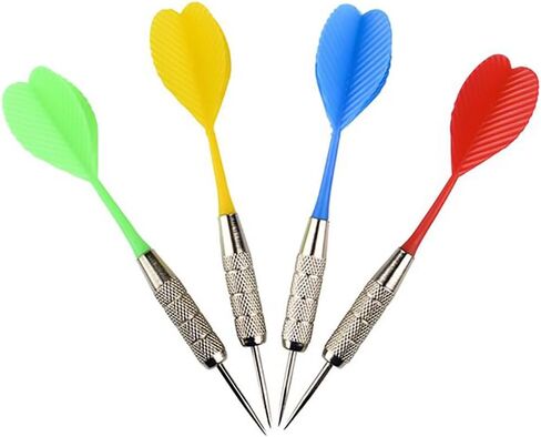 ألعاب رمي السهام البالونية من شركة Dreidel، 144 قطعة من لعبة بالونات رمي ​​السهام مقاس 6 بوصات، ورحلات بلاستيكية، وأسهم ذات رؤوس نحاسية معدنية مدببة (144 بالونة رمي السهام) in Kuwait