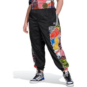 Adidas Women's Rich Mnisi Track Pant, Black/Multicolor, 4X in Kuwait