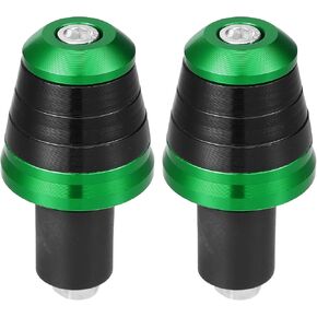 دراجة نارية مقود المقود End Plug Alumoinum alloy 18mm-20mm 0.71 "-0.79" 33.5mm OD Former | المقبض الأمامي شريط قبضة Cap Gear توازن التوصيل الأخضر 1 زوج in Kuwait