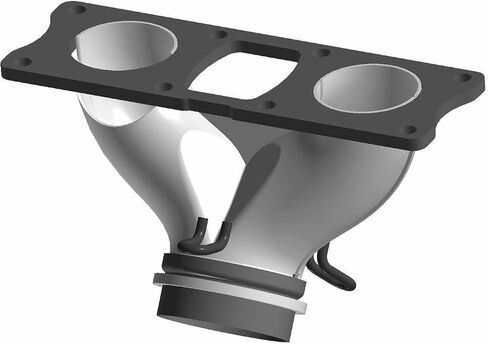 Polaris 1261796-029 Mifold BLK 600 Race IQ Racer 600RR 600R 1261796-489 in Kuwait