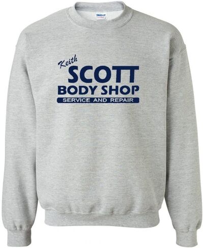 Keith Scott Body Shop North Carolina TV DT Crewneck Sweatshirt in Kuwait