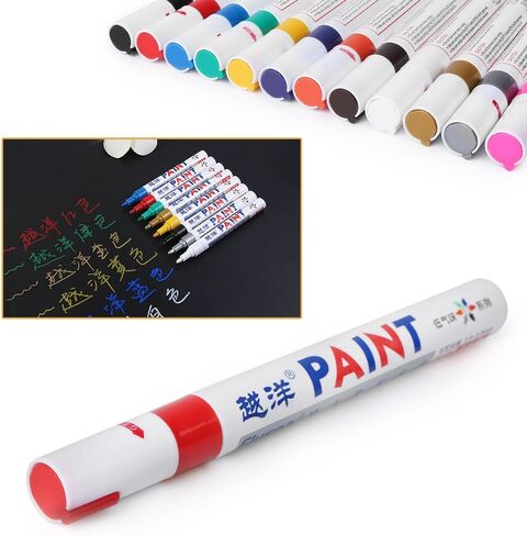 CNHSSSK23 Universal Marker Marker Pens Marker Paint Marker Red 1PC Plastic Plastic for Tyre Lettering Car Care in Kuwait