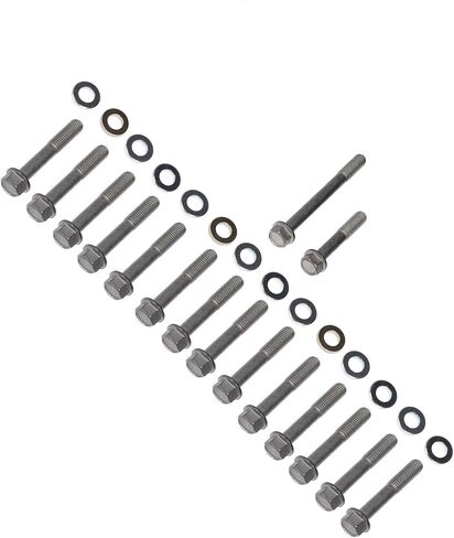 Apdty 162680 العادم Mifold Bolt Stud Arty Kit Fits 6.6L Duramax in Saudi Arabia