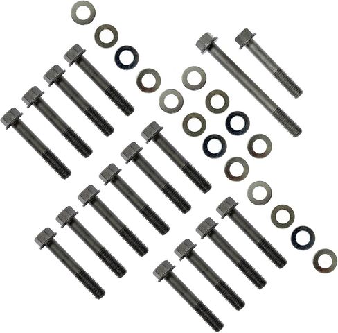 Apdty 162680 العادم Mifold Bolt Stud Arty Kit Fits 6.6L Duramax in Saudi Arabia