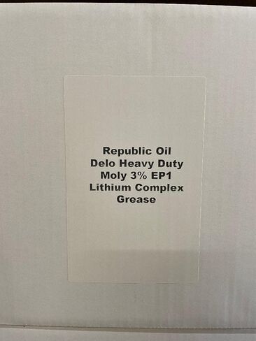 Republic Oil Heavy Duty High Temp 3% Moly EP #1 Lithium Complex Grease (10 Pack Tubes) in Kuwait
