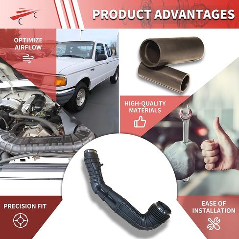 F37Z 9B659 H Air Intake Duct for Ford Ranger 1992 1993 1994 3.0L F37Z-9B659-H in Saudi Arabia