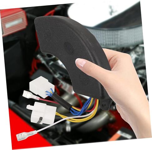 PRETYZOOM Voltage Regulator Stabilizer Generator Volt Regulator Plastic Black in Saudi Arabia