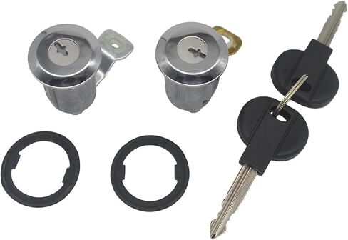 6 PCS/2 KIT DOOR LOCK CYLINDER مع مفاتيح Citroen Berlingo XSARA PICASSO لـ Peugeot OE: 9170G3 252522 in Saudi Arabia