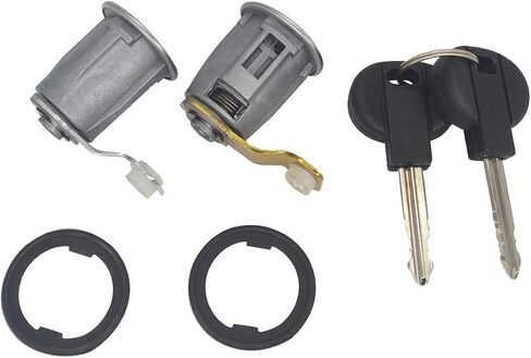 6 PCS/2 KIT DOOR LOCK CYLINDER مع مفاتيح Citroen Berlingo XSARA PICASSO لـ Peugeot OE: 9170G3 252522 in Saudi Arabia