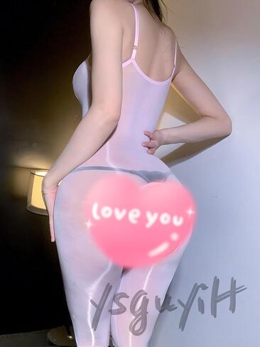 Body Stockings for Women Sexy Sheer Catsuit Glossy Lingerie Bodystocking Nylon Halter Full Body Stockings in Kuwait