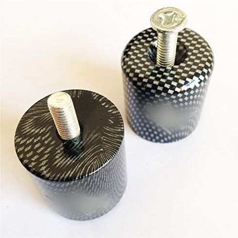 XKMT-SUN Style Hand Bar Ends Compatible With Gsxr 600 750 1000 1100 Hayabusa Gsx1300 R 1999-2012 Chrome [B015R1356C] in Saudi Arabia
