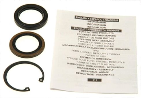 Lower Steering Gear Pitman Shaft Seal Kit 1PC Compatible with Club Wagon 1997-1998 Compatible with Crown Victoria 1997-2002 Compatible with E-150 2002-2005 Compatible with E-150 Club Wagon 2003-2005 in Saudi Arabia